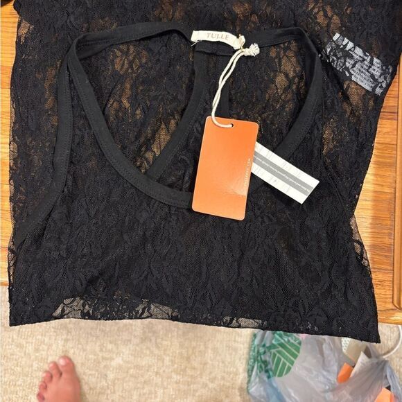 Tulle lace cami. NWT. - Picture 1 of 3